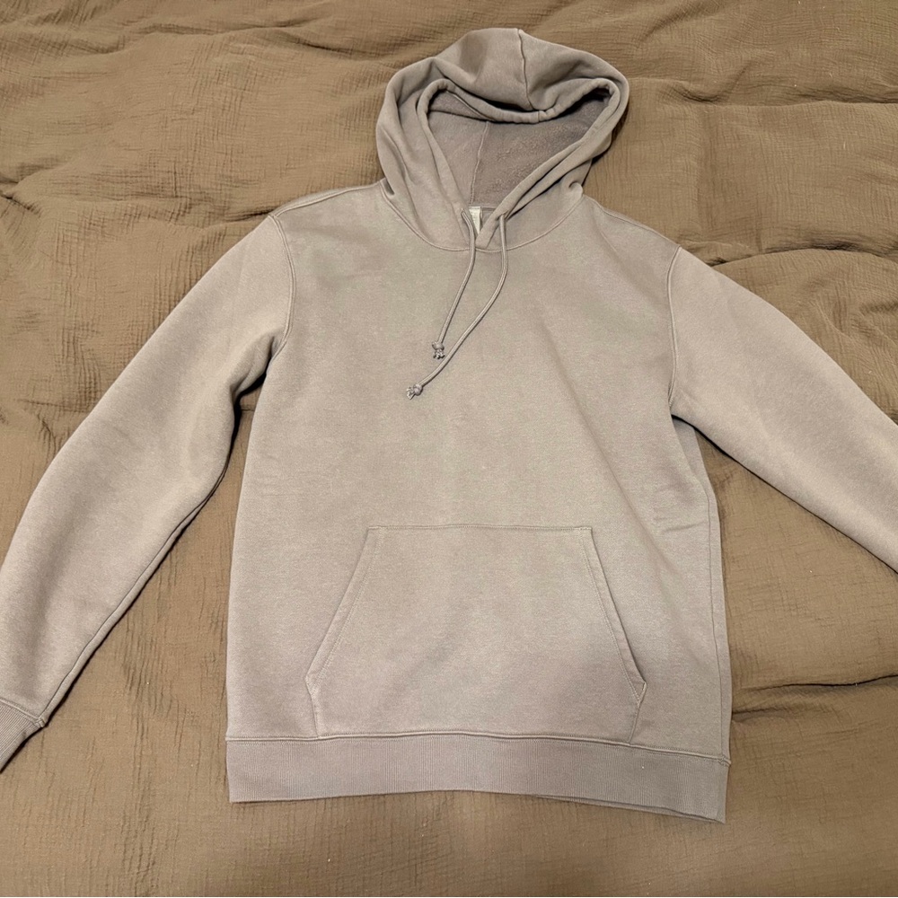 SKIMS Men's Brown Fleece Hoodie